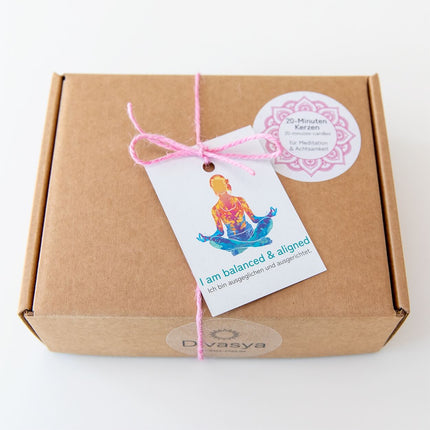 20-Minuten-Kerzen | I am enough & worthy