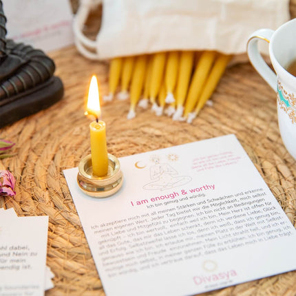 20-Minuten-Kerzen  | I am loved & grateful