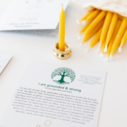 20-Minuten-Kerzen | I am connected & empowered