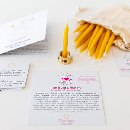 20-Minuten-Kerzen | I am balanced & aligned