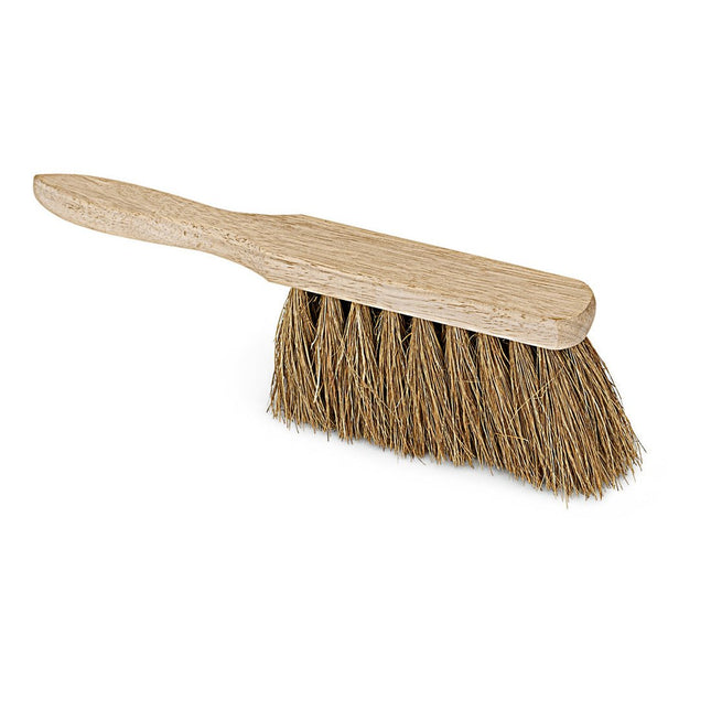 Nölle Profi Brush Industriehandfeger, 28 cm Natur-Kokos für Reinigung | 1 Stück