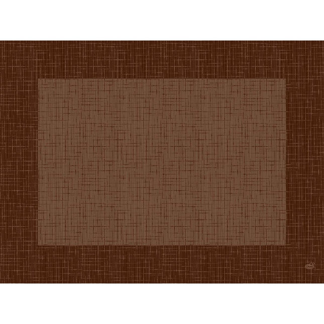 Bio-Dunicel-Sets 30x40 Linnea chestnut - Hochwertige Tischsets | Packung (100 Stück)