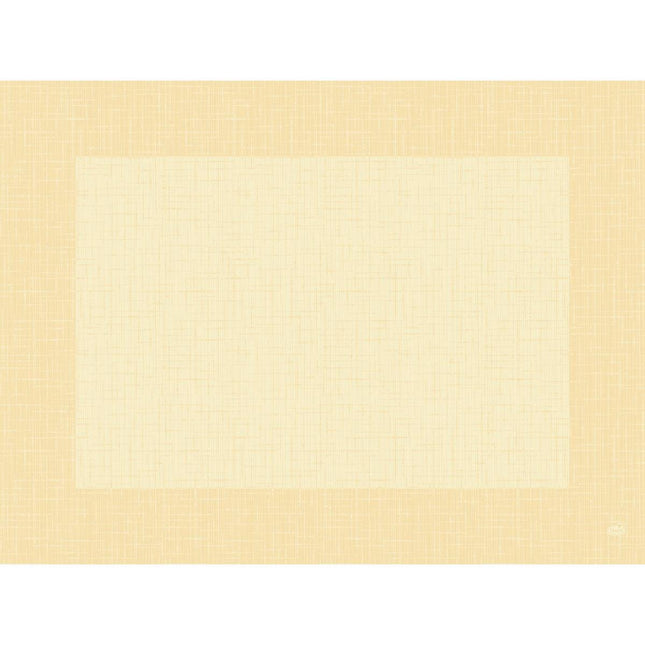 Bio-Dunicel-Sets 30x40 Linnea cream - Hochwertige Tischsets | Packung (100 Stück)