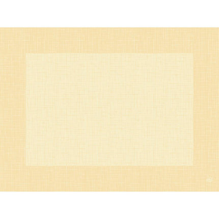 Bio-Dunicel-Sets 30x40 Linnea cream - Elegante Tischsets aus Bio-Material | Karton (1 Packung)