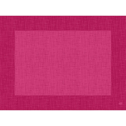 Bio-Dunicel-Sets 30x40 Linnea fuchsia - Elegante Tischsets für Events | Karton (1 Packung)