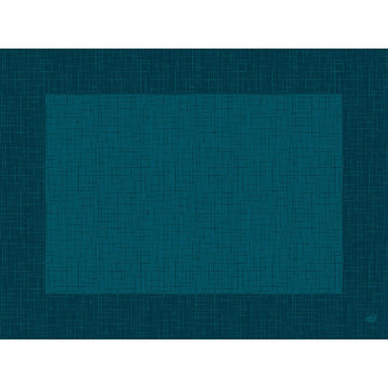 Bio-Dunicel-Sets 30x40 Linnea ocean teal - Hochwertige Tischsets | Packung (100 Stück)