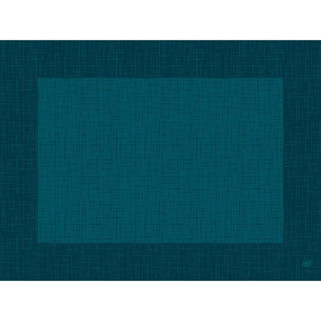 Bio-Dunicel-Sets 30x40 Linnea ocean teal - Hochwertige Tischsets | Packung (100 Stück)
