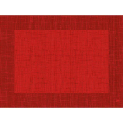 Bio-Dunicel-Sets 30x40 Linnea rot - Hochwertige Tischsets aus Bio-Material | Karton (1 Packung)