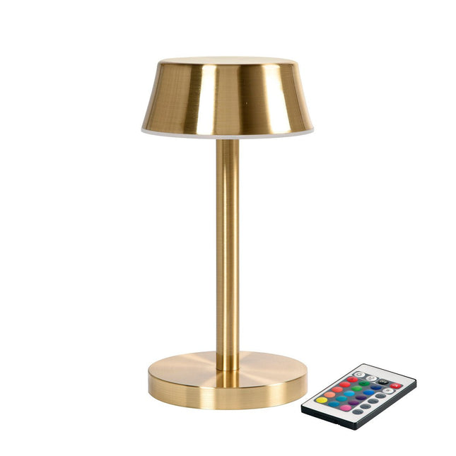 LED-Lampe Nour Midi, messing - Elegante Tischbeleuchtung | Packung (1 Stück)
