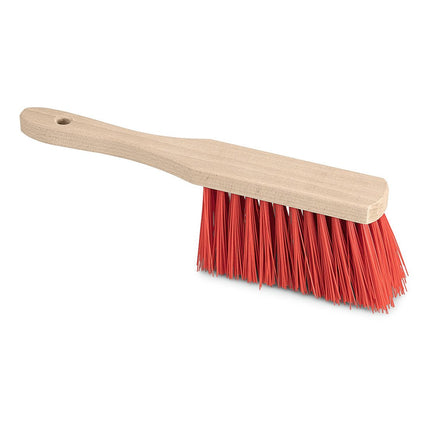 Nölle Profi Brush Industriehandfeger Elaston rot, 28 cm mit Aufhängeloch | 1 Stück