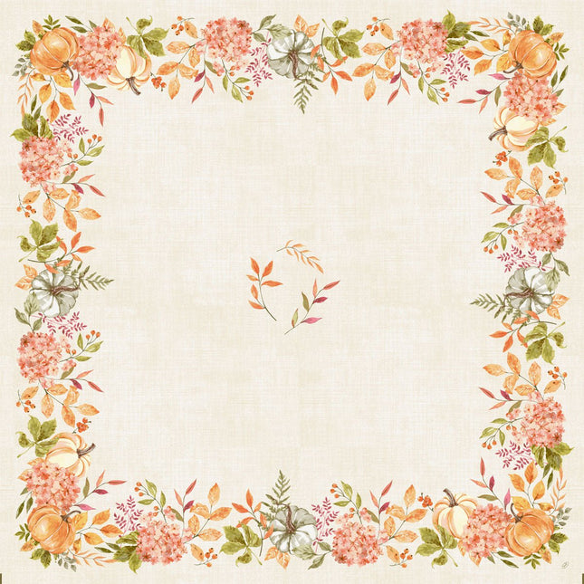 Bio-DC-Mitteldecke 84x84 cm Spicy Pumpkin Tischdecke | Packung (20 Stück)