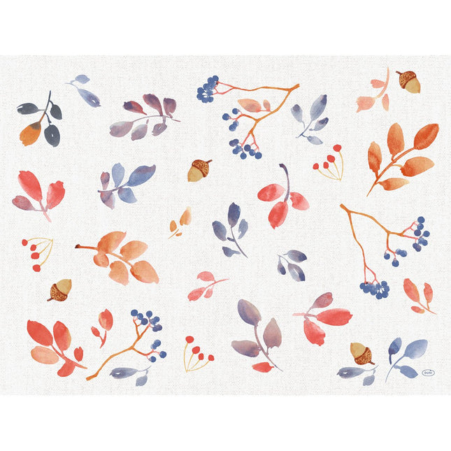 Papier-Tischsets 30x40 cm im Herbst-Gradient Design für Festlichkeiten | Packung (250 Stück)