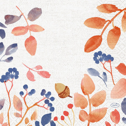 Servietten 33x33 cm 3-lagig, 1/4-Falz, Herbstgradient  | Packung (250 Stück)