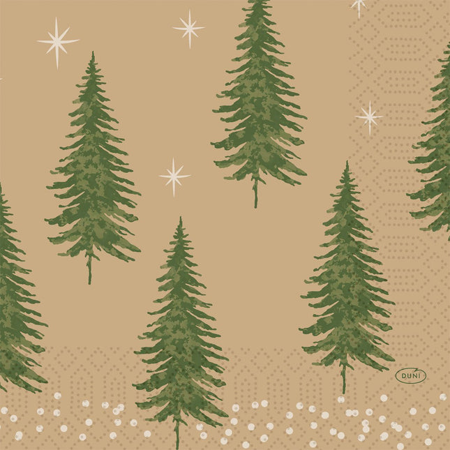 Servietten 33x33 cm 3-lagig Humble Trees | Packung (250 Stück)