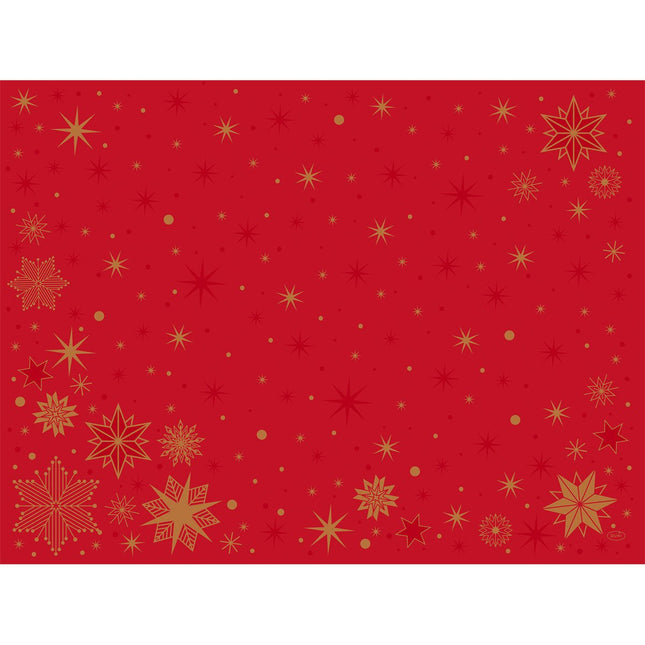 Bio-Dunicel Servietten 30x40 cm, rot, ideal für Stargazing Events | Packung (100 Stück)