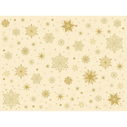 Papier-Tischsets 30x40 cm Stargazing cream für besondere Anlässe | Packung (250 Stück)
