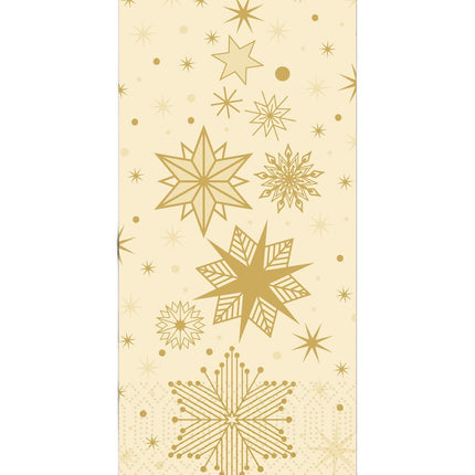Servietten 40x40 cm 3-lagig 1/8 Stargazing Cream  | Packung (250 Stück)