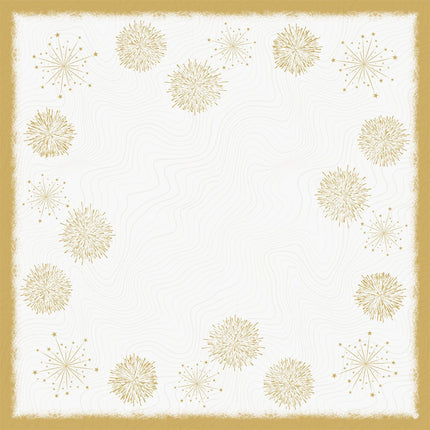 Bio-Dunicel Mitteldecke 84x84 cm, funkelnd weiß | Packung (20 Stück)