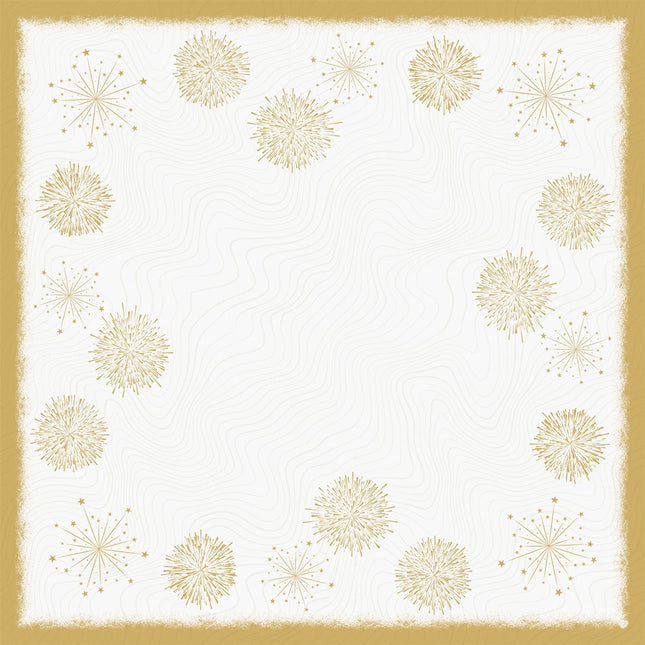 Bio-Dunicel Mitteldecke 84x84 cm, funkelnd weiß | Packung (20 Stück)