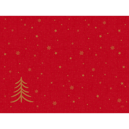 Papier-Tischsets 30x40 cm Shimmer Trees für festliche Anlässe | Packung (250 Stück)