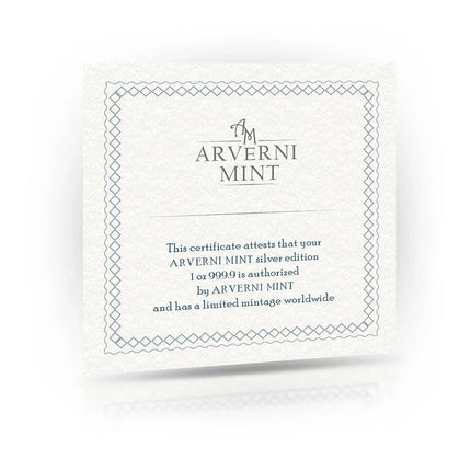 Baby Giraffe Bliss 1oz Silver Coloured Coin