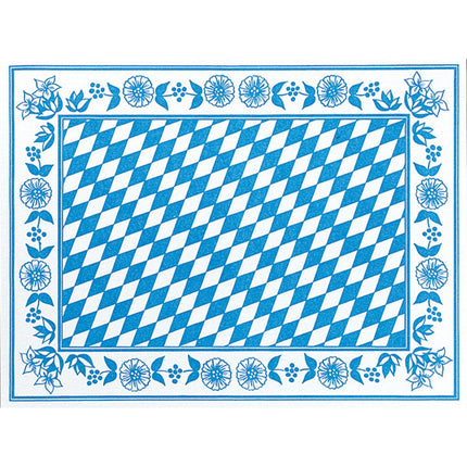 Dunicel Tischsets 30x40 cm Bayer Raute für elegante Anlässe | Packung (100 Stück)