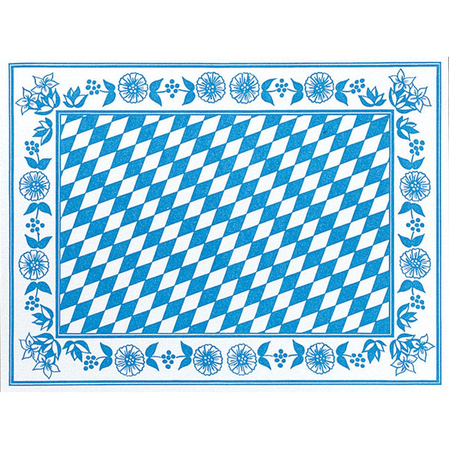 Dunicel Tischsets 30x40 cm Bayer Raute für elegante Anlässe | Packung (100 Stück)