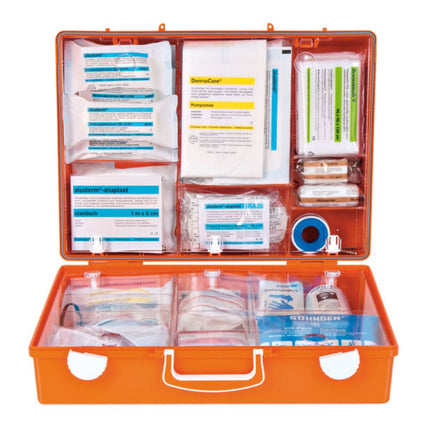 Erste-Hilfe Senioren Heim und Pflege MT-CD orange gefüllt Erste Hilfe Kasten | Packung (1 Stück)