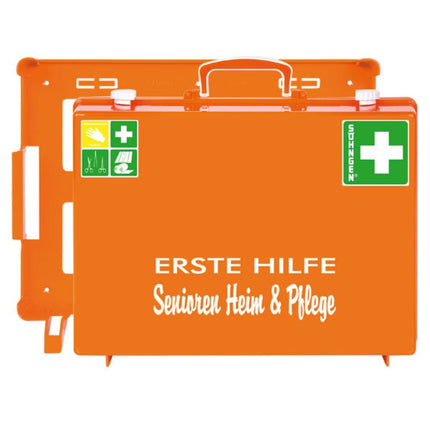Erste-Hilfe Senioren Heim und Pflege MT-CD orange gefüllt Erste Hilfe Kasten | Packung (1 Stück)