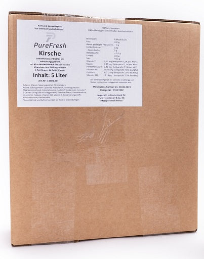 Trugge - PureFresh 5l Bag-in-Box Getränkekonzentrat