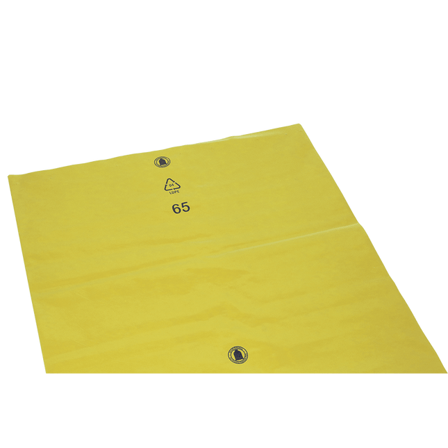 DEISS 23005 - 700x1100x0,1 mm gelb | Karton (200 Stück)