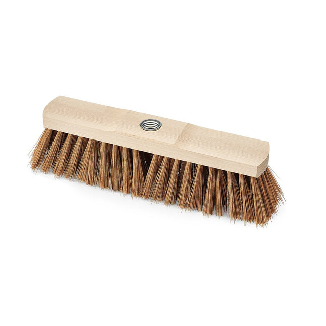 Nölle Profi Brush Industriebesen 30 cm, Poly-Kokos mit Stielgewinde | 1 Stück