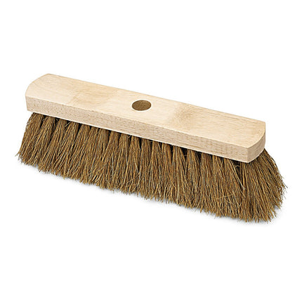 Nölle Profi Brush Industriebesen 30 cm, Naturkokos mit Steilloch | 1 Stück