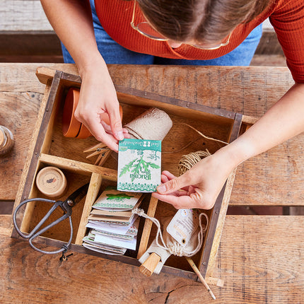 Ziegelform mit 4 Fächern