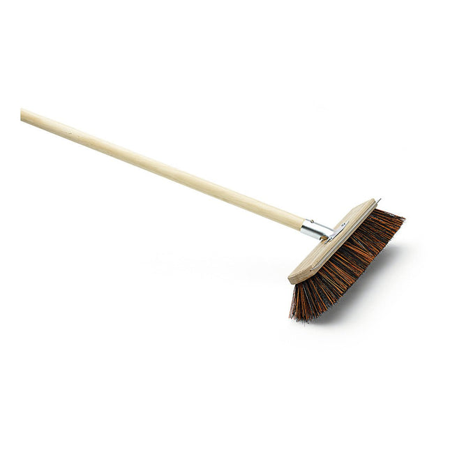 Nölle Profi Brush Outdoor Besen Triple-Mix, 40 cm mit 140 cm Stiel | 1 Stück