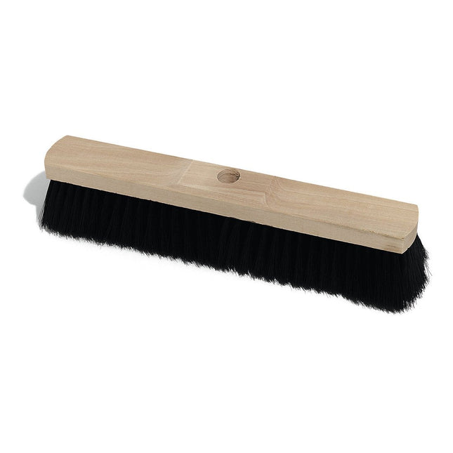 Nölle Profi Brush Saalbesen Qualitätsmischung Sattelholz mit Stielloch