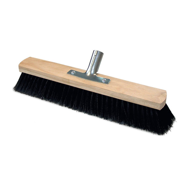 Nölle Profi Brush Saalbesen Qualitätsmischung mit Metallstielhalter