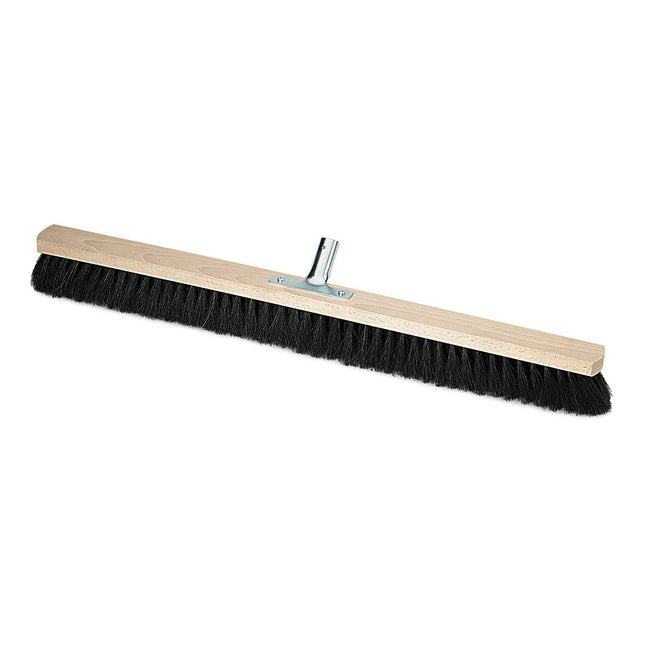 Nölle Profi Brush Saalbesen Naturhaar mit Metallstielhalter