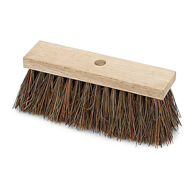 Nölle Profi Brush Straßenbesen Piassava, 29 cm, 5x12 Reihen, Flachholz | 1 Stück