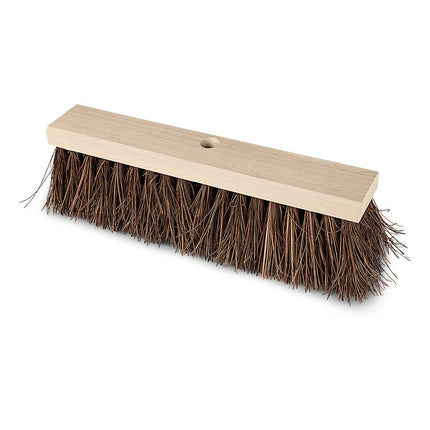 Nölle Profi Brush Straßenbesen Piassava, 40 cm, Flachholz, 5x18 Reihen | 1 Stück