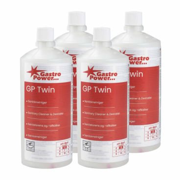 GastroPower GP Twin Sanitärreiniger, 325 ml (1999915027)   | Karton (4 Packungen)