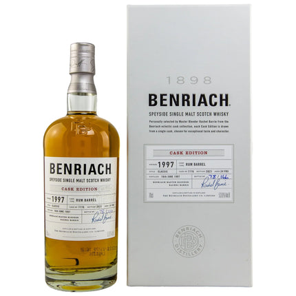 Benriach 24 1997/2021 - Rum Barrel #7776