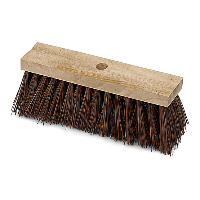 Nölle Profi Brush Straßenbesen Bahia, 32,5 cm, 6x15 Reihen, Flachholz | 1 Stück