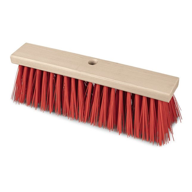 Nölle Profi Brush Straßenbesen Elaston 40 cm, Flachholz, 6x20 Reihen | 1 Stück