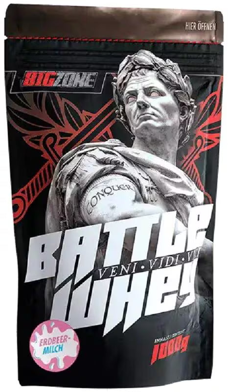 Big Zone Battle Whey – Premium Whey Protein mit Verdauungsenzymen für schnelle Regeneration