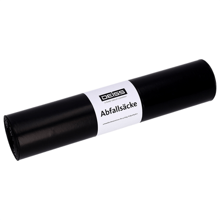 DEISS 25002 - 500+200x1100x0,1 mm schwarz | Rolle (10 Stück)