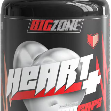 Heart+ 120 Kapseln  – Pflanzliche Herz-Kreislauf-Formel mit Coenzym Q10 & Vitamin B5