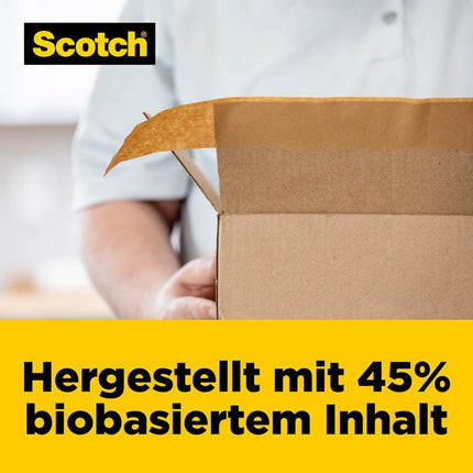 Scotch® Box Lock™ Papier-Verpackungsband, 48 mm x 22,8 m, 1 Rolle/Packung | Packung (1 Rolle)
