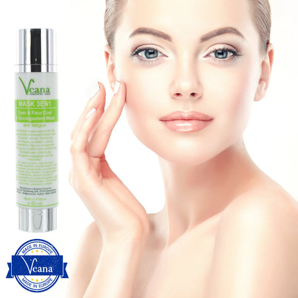 3in1 kühlende Augenmaske (50ml) mit Rotalgen gegen Schwellungen und Tränensäcke