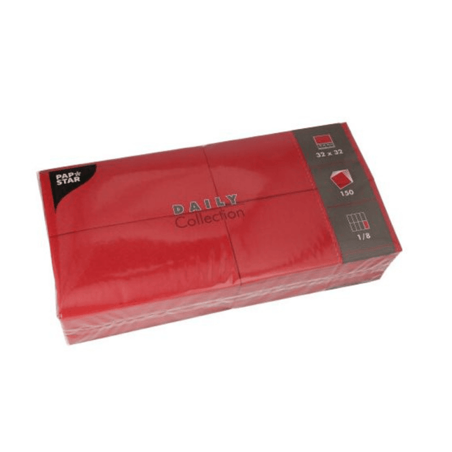 PAPSTAR Servietten "DAILY Collection" 1/8-Falz 32 cm x 32 cm